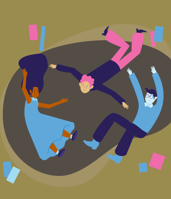 Buraco com crianças